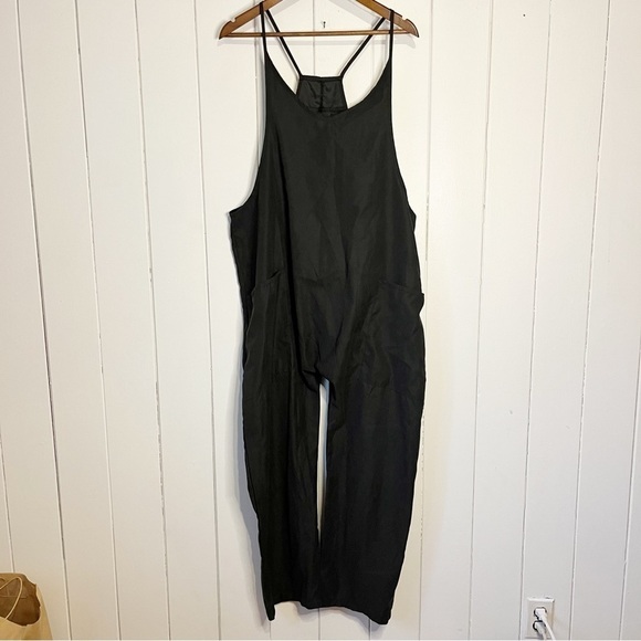 Pants - Black Overrall Romper. No Tags.